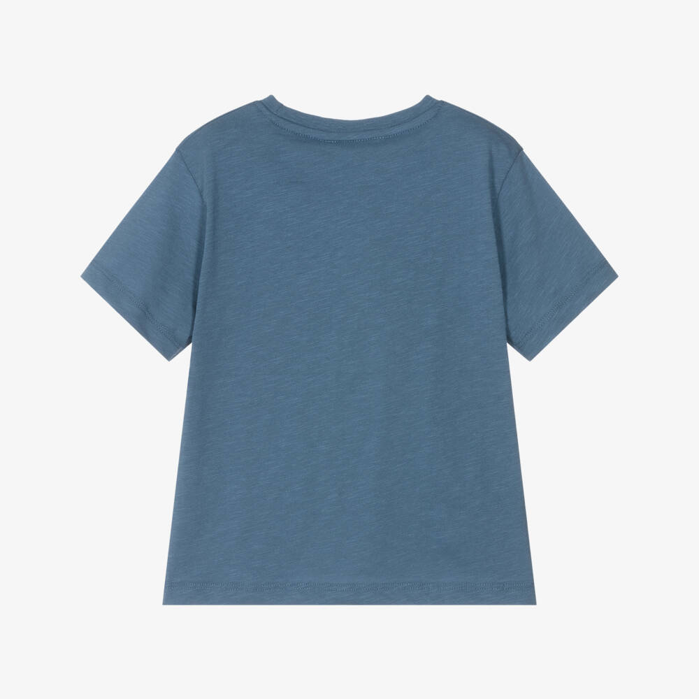 Mayoral-Футболка для мальчиков синий Adventure | Childrensalon Outlet