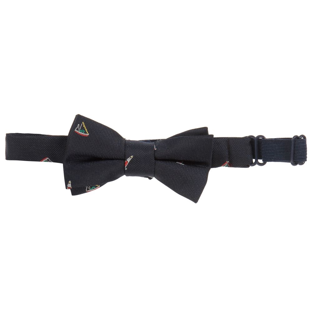 Mayoral - Boys Navy Blue Bow Tie | Childrensalon