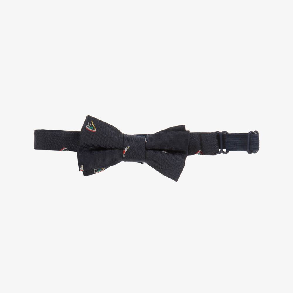 Mayoral-Boys Navy Blue Bow Tie | Childrensalon Outlet