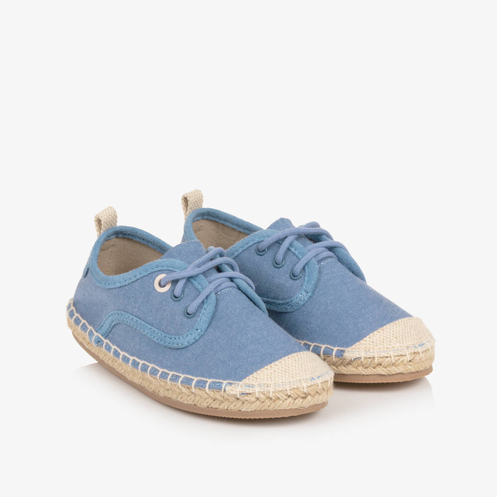 Mayoral-Boys Navy Blue Canvas Espadrilles | Childrensalon Outlet