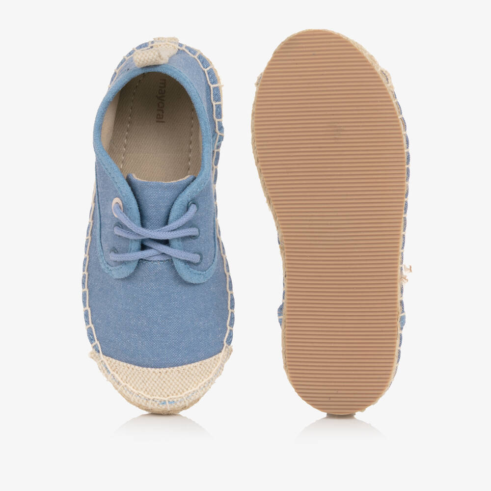 Mayoral-Boys Navy Blue Canvas Espadrilles | Childrensalon Outlet