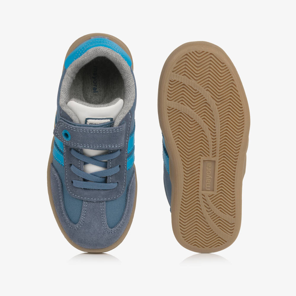 Mayoral-Boys Navy Blue Casual Trainers | Childrensalon Outlet