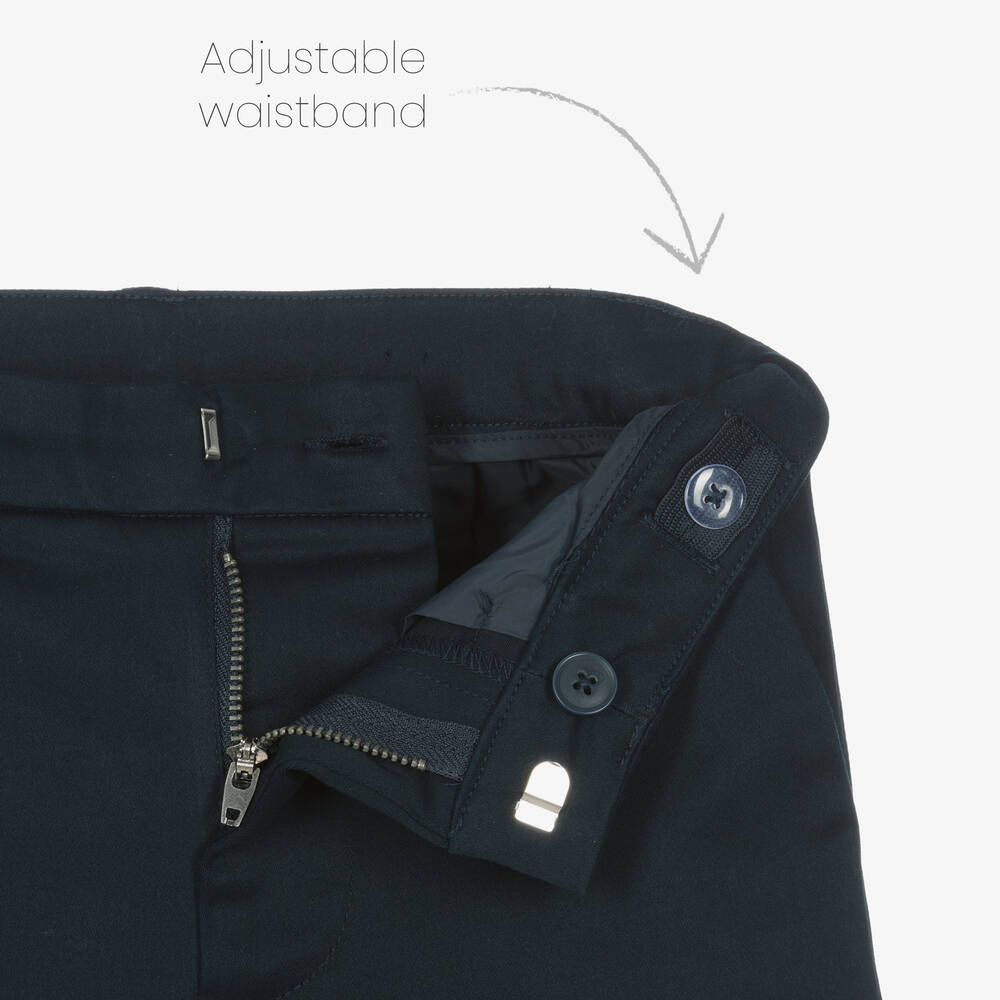 Mayoral Нукутаваке-Boys Navy Blue Chino Shorts | Childrensalon Outlet