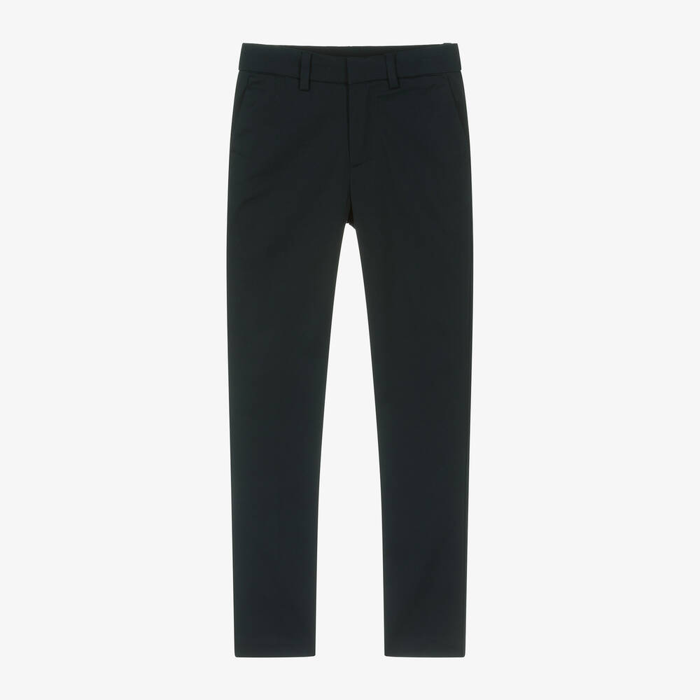 Mayoral Нукутаваке-Boys Navy Blue Cotton Chino Trousers | Childrensalon Outlet