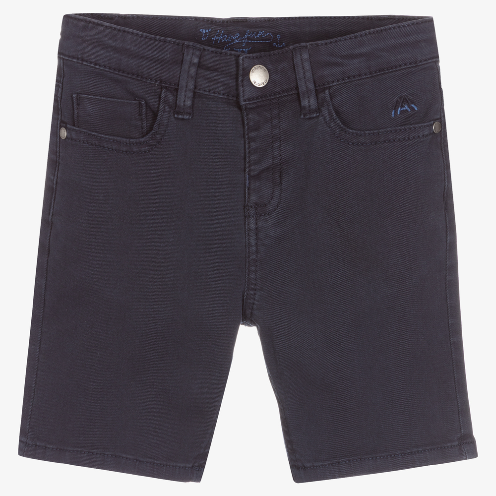 Mayoral - Navyblaue Baumwollshorts für Jungen | Childrensalon