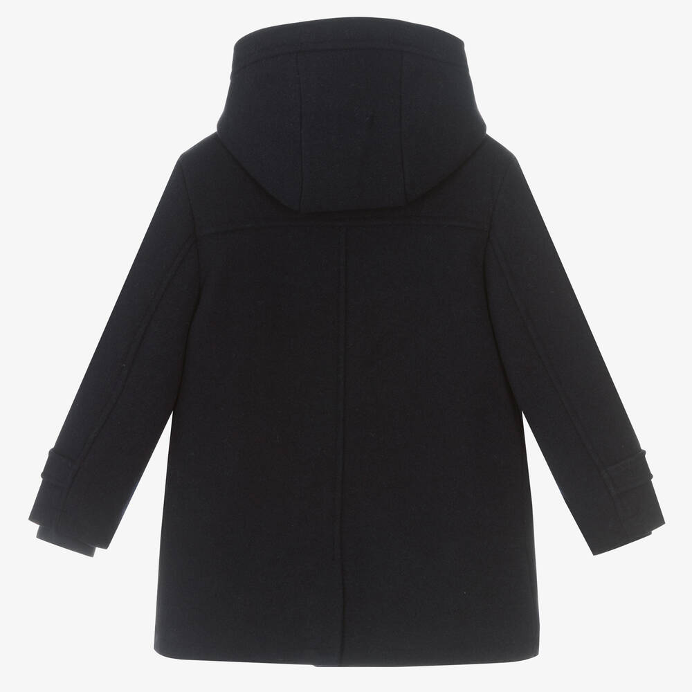 Boys black duffle coat hot sale