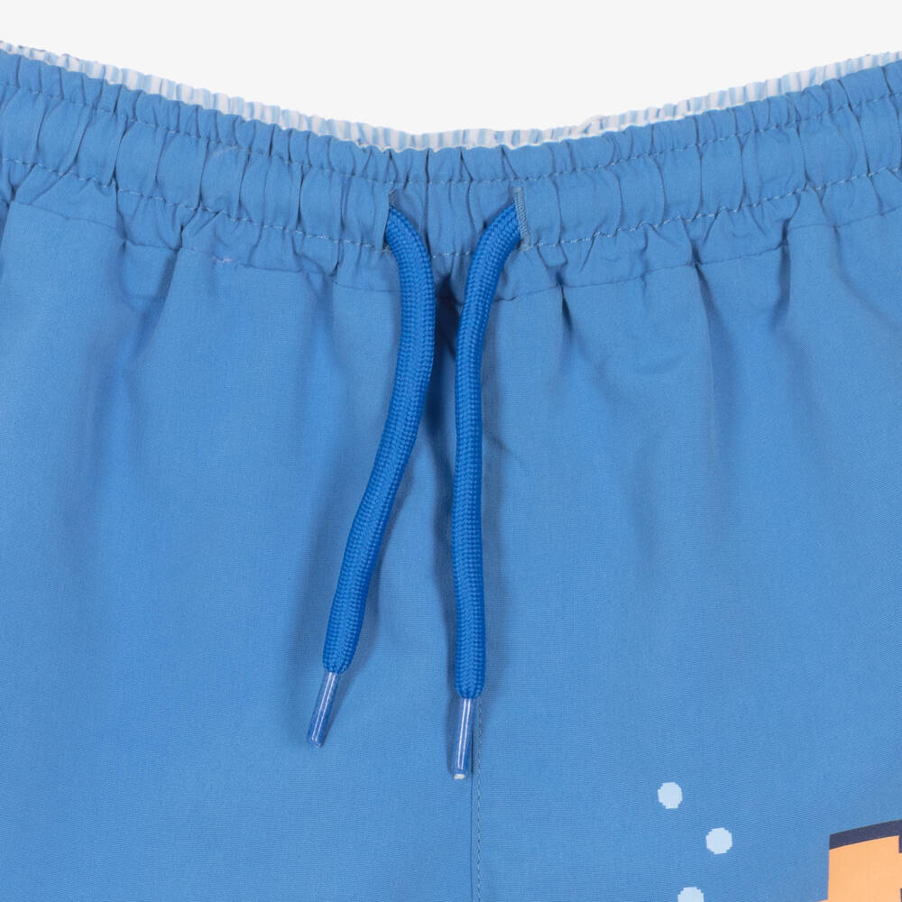 Mayoral-Boys Navy Blue Fish Swimwear | Childrensalon Outlet