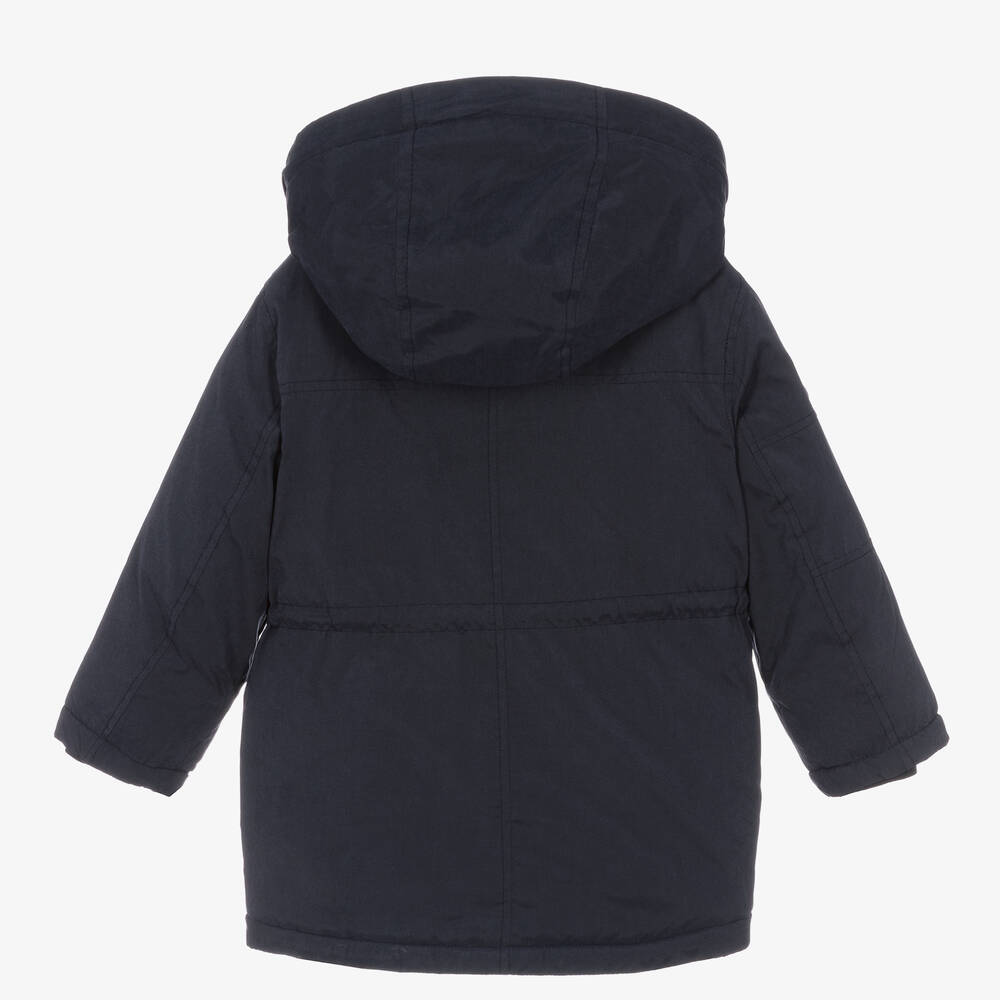 مايورال-Boys Navy Blue Parka | Childrensalon Outlet