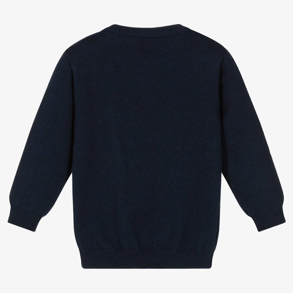 Boys navy pullover sales