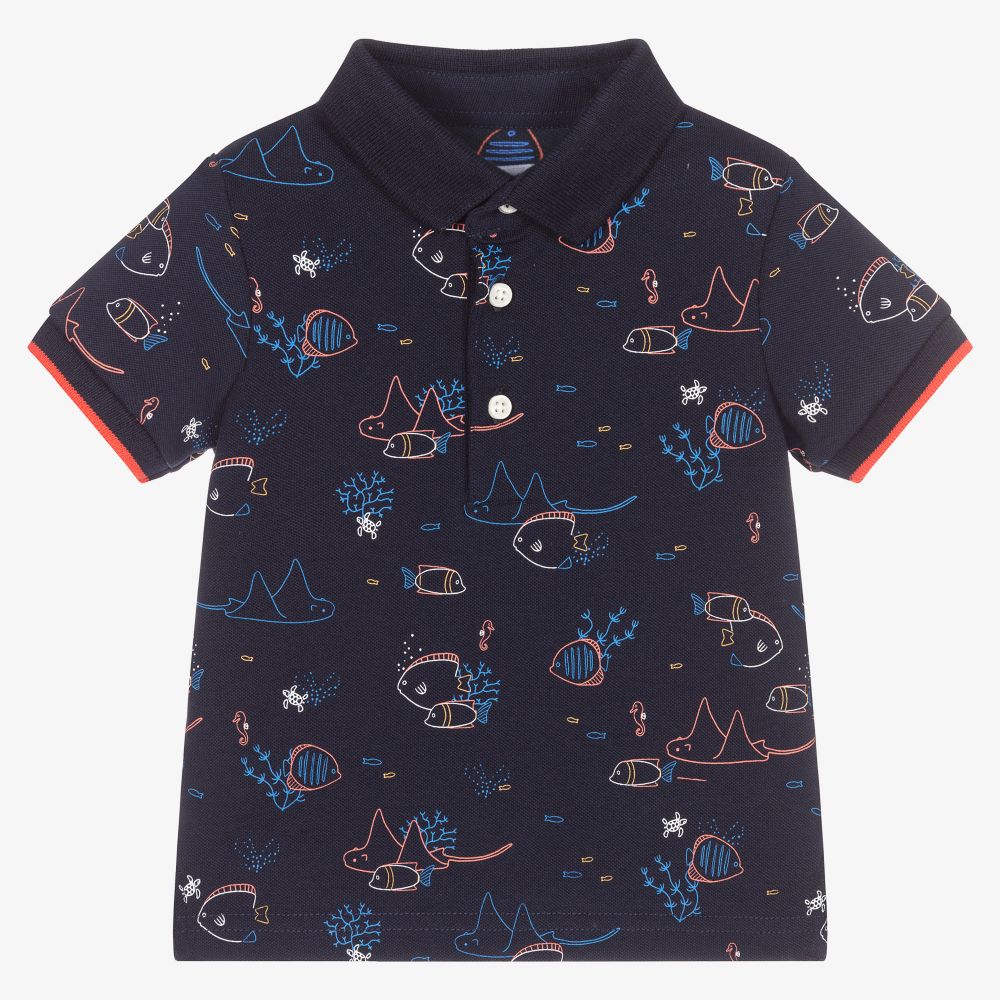 Mayoral - Navyblaues Poloshirt für Jungen | Childrensalon