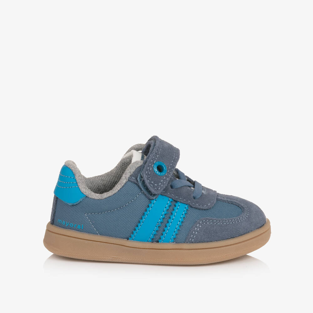 Mayoral-Boys Navy Blue Quick-Fit Trainers | Childrensalon Outlet
