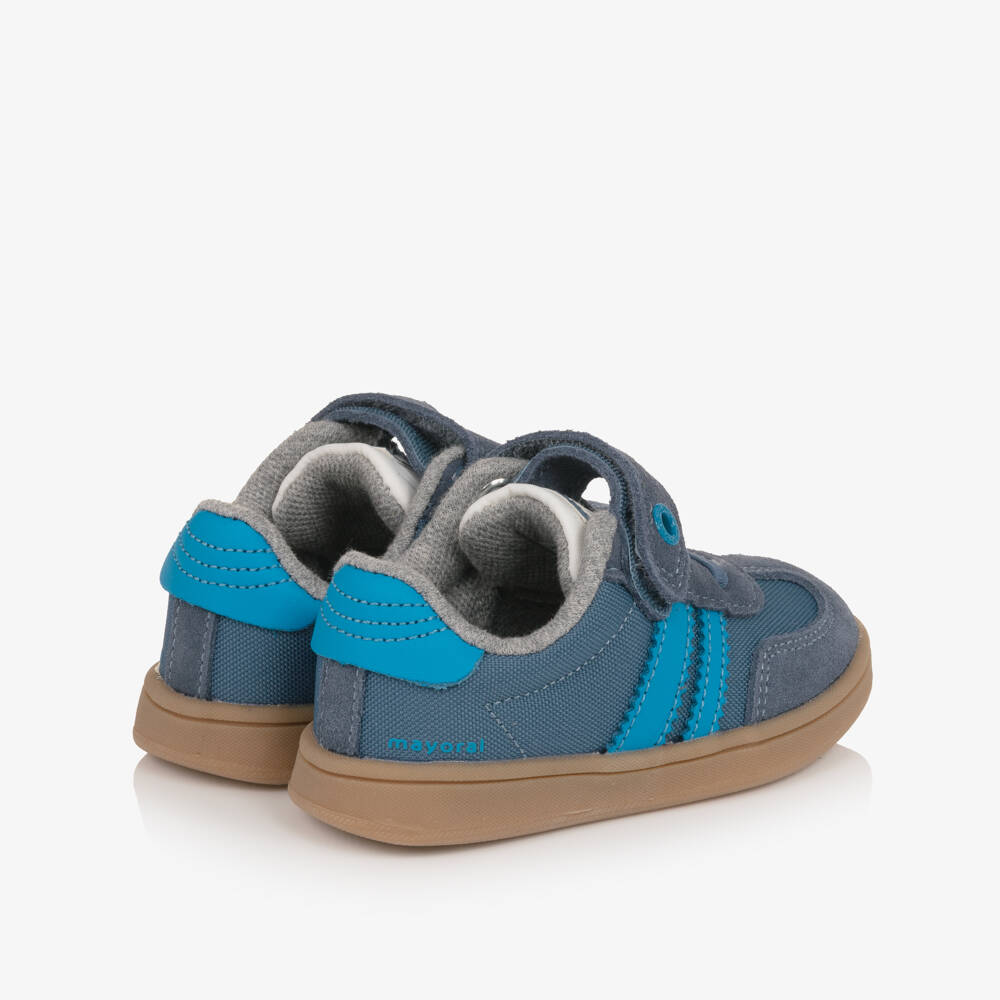 Mayoral-Boys Navy Blue Quick-Fit Trainers | Childrensalon Outlet