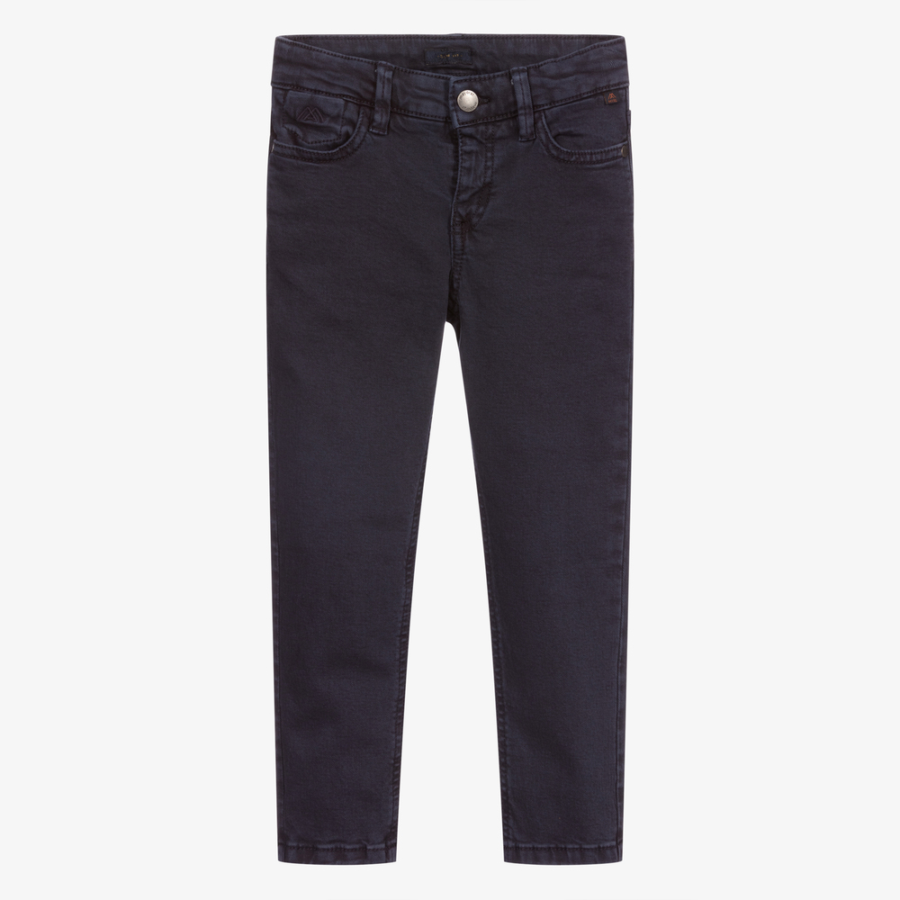 Mayoral Boys Navy Blue Skinny Jeans Childrensalon Outlet