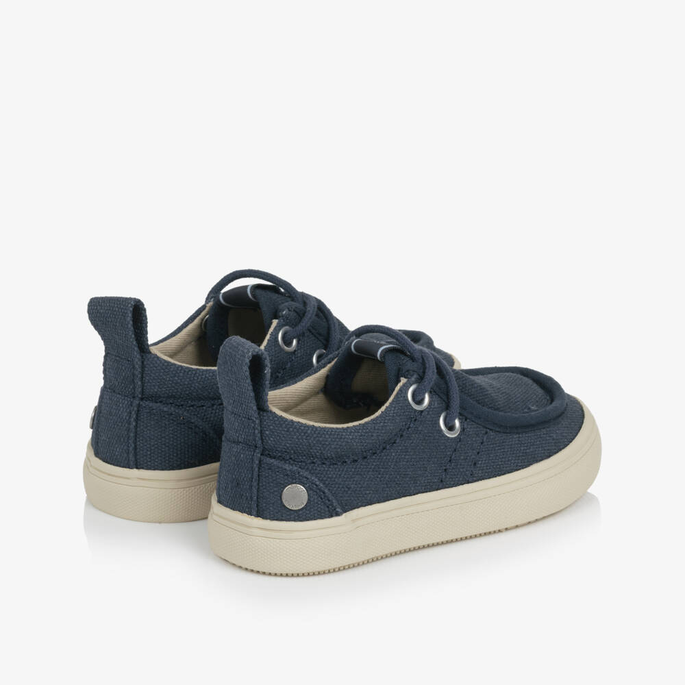 Mayoral-Boys Navy Blue Wallabee Shoes | Childrensalon Outlet