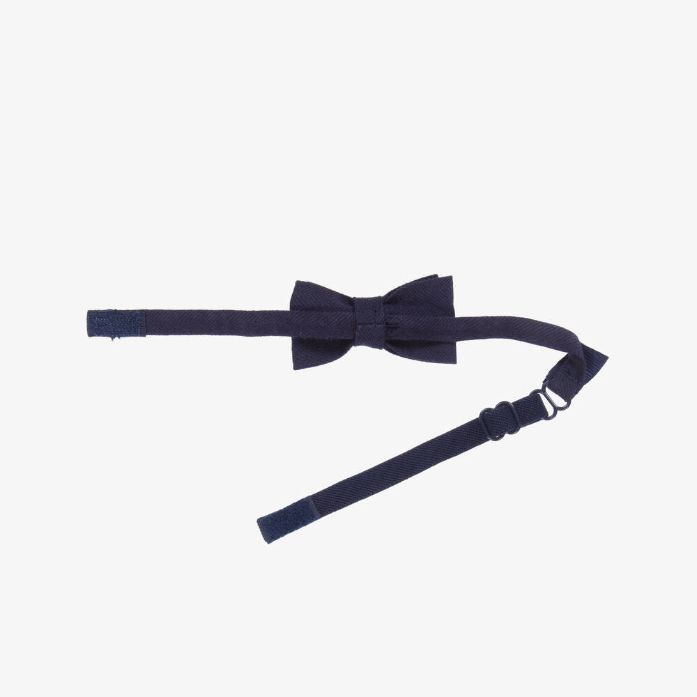 Mayoral-Boys Navy Braces & Tie Ensemble | Childrensalon Outlet