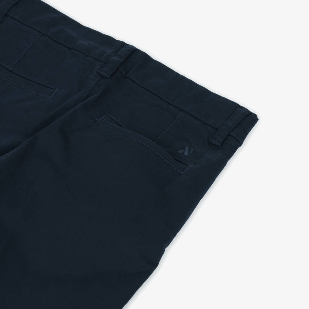 Mayoral Nukutavake-شورت شينو قطني أزرق داكن للأولاد | Childrensalon Outlet