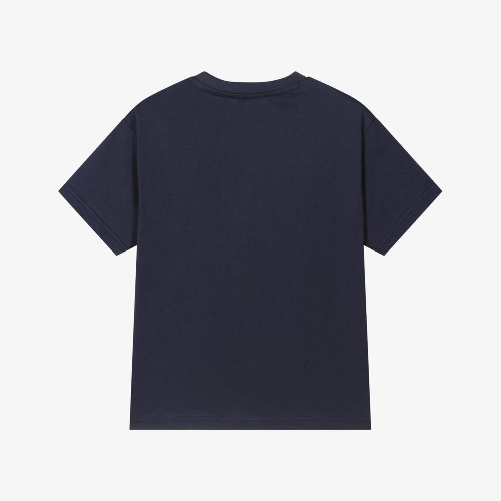 Mayoral Nukutavake-Boys Navy Cotton Music Tee | Childrensalon Outlet