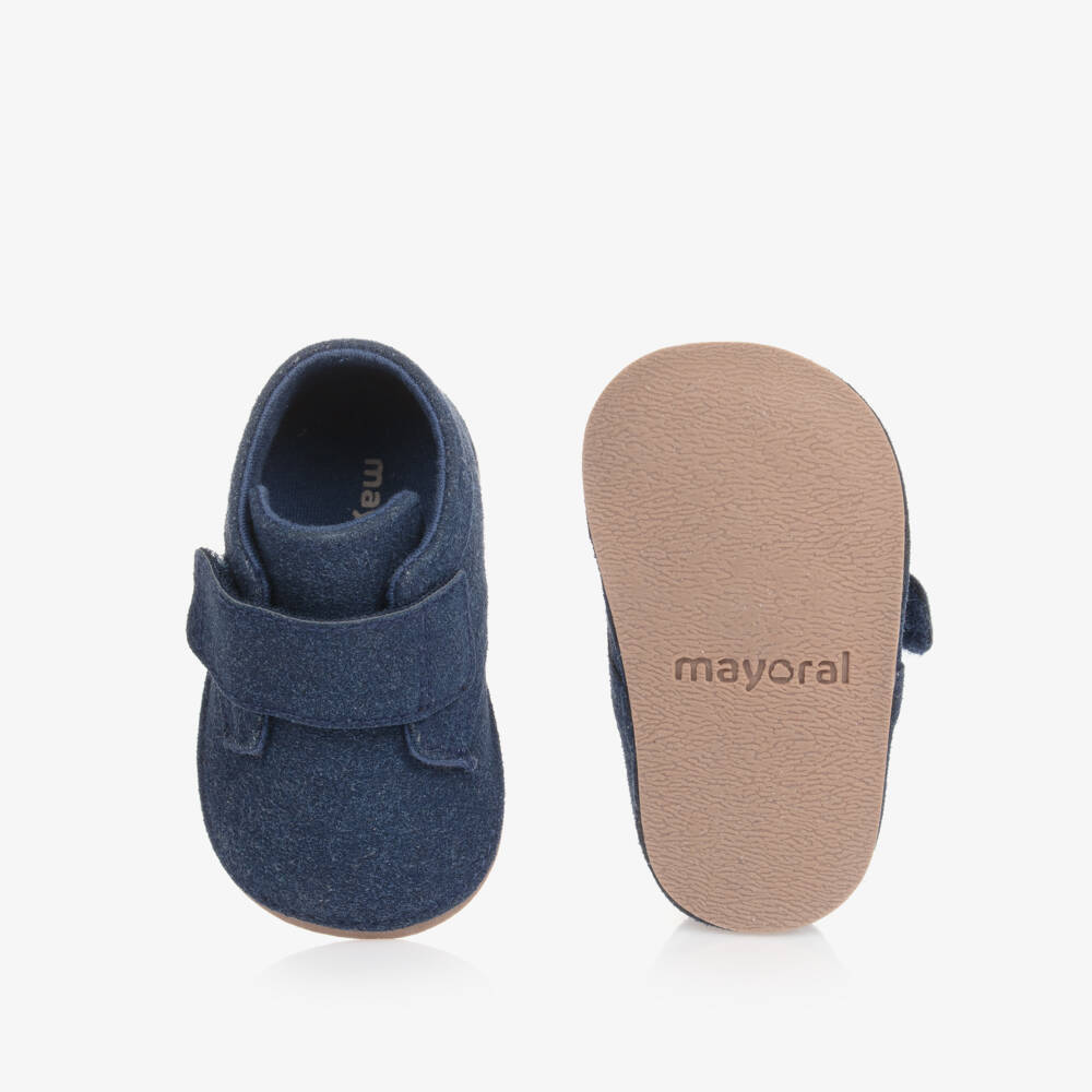 مايورال Newborn-حذاء أطفال ولادي لون كحلي لمرحلة قبل المشي | Childrensalon Outlet