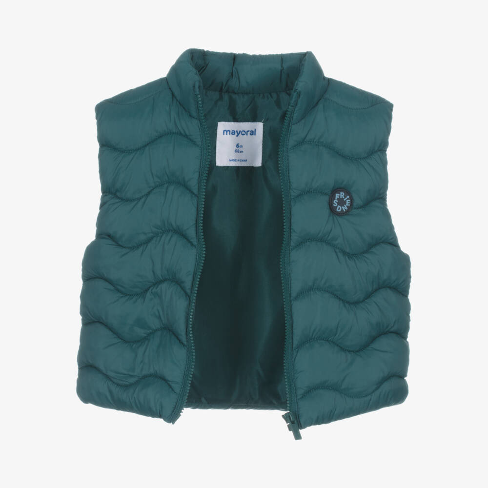 Mayoral-Boys Navy & Teal Trouser Ensemble | Childrensalon Outlet