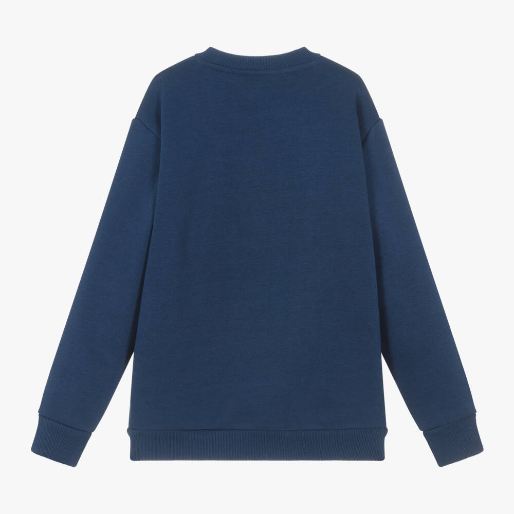 Mayoral Нукутаваке-Boys Navy Text Sweatshirt | Childrensalon Outlet