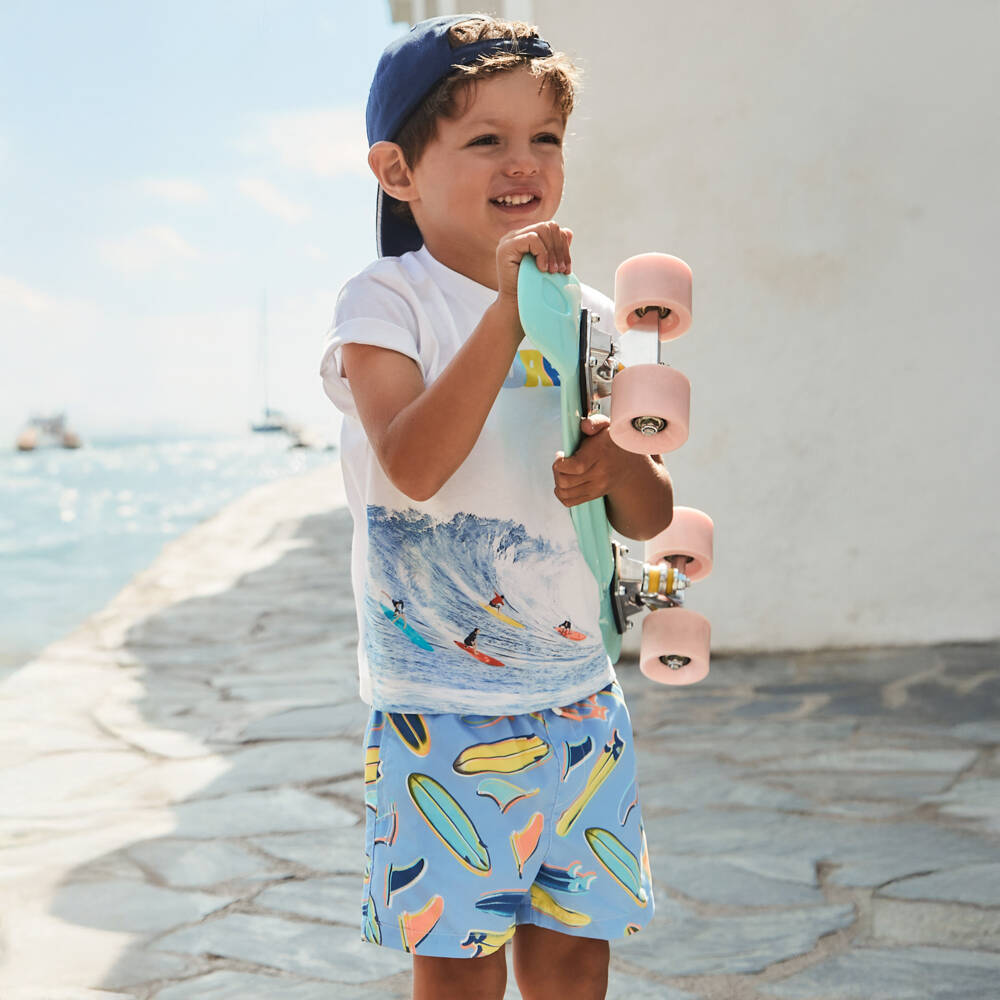 Mayoral-Boys Ocean Surf Swim Trunks | Childrensalon Outlet
