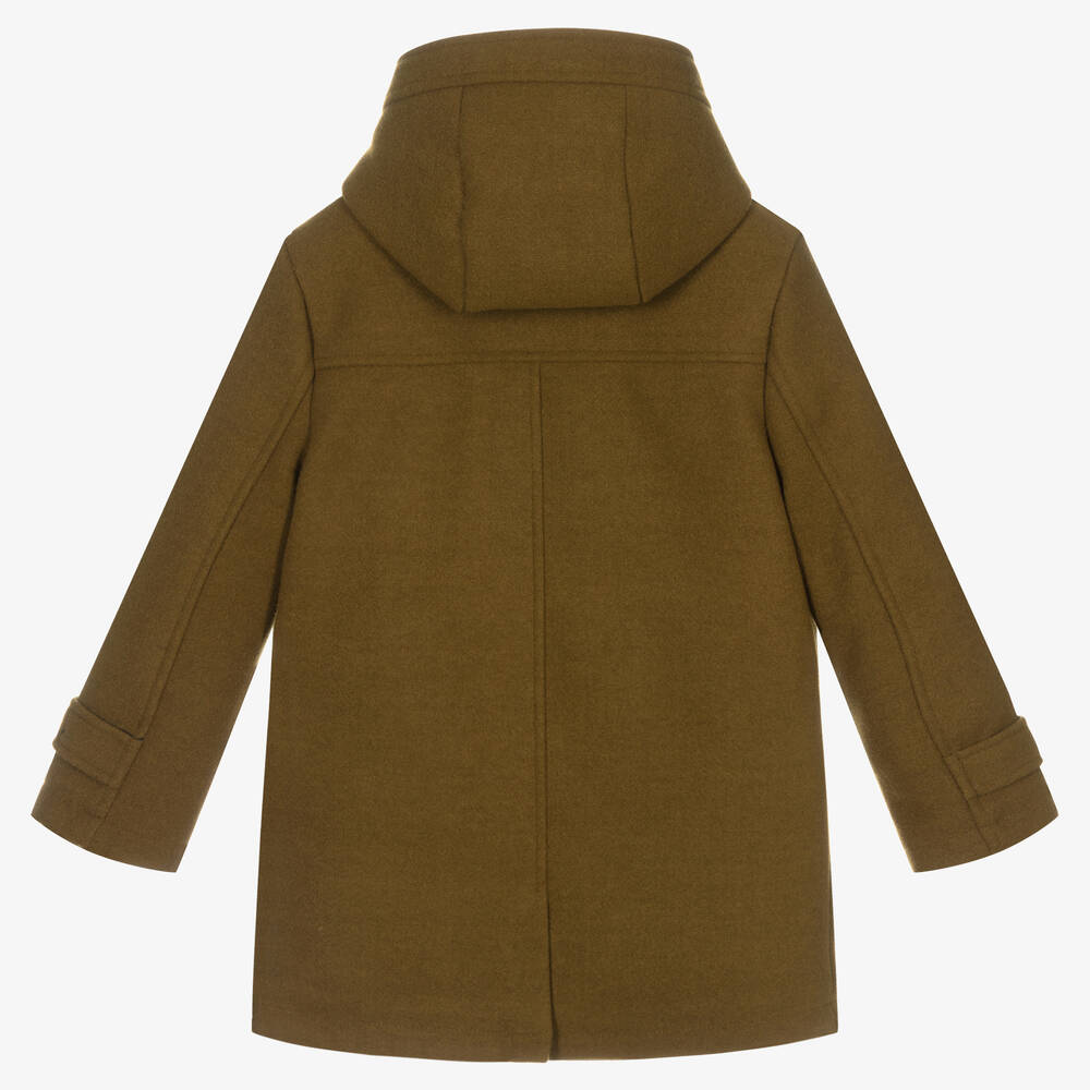 Olive duffle coat sales
