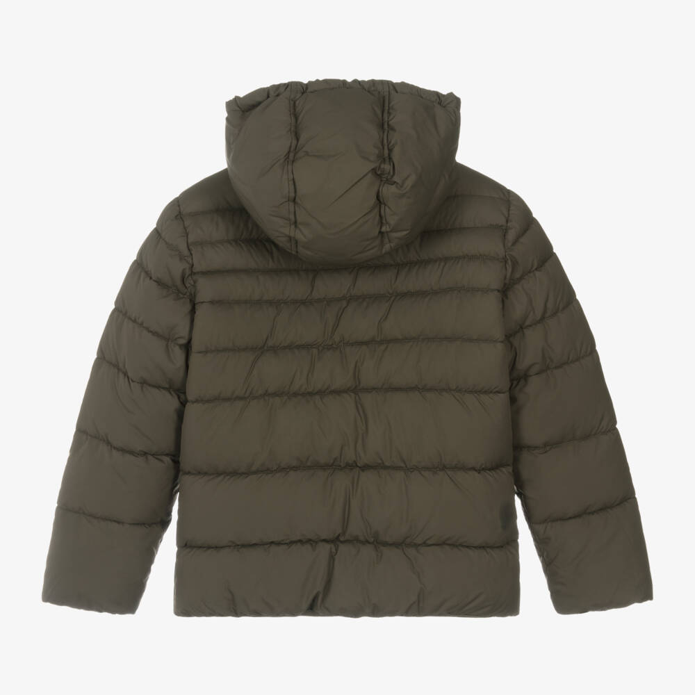 Mayoral Nukutavake-Boys Olive Quilted Jacket | Childrensalon Outlet