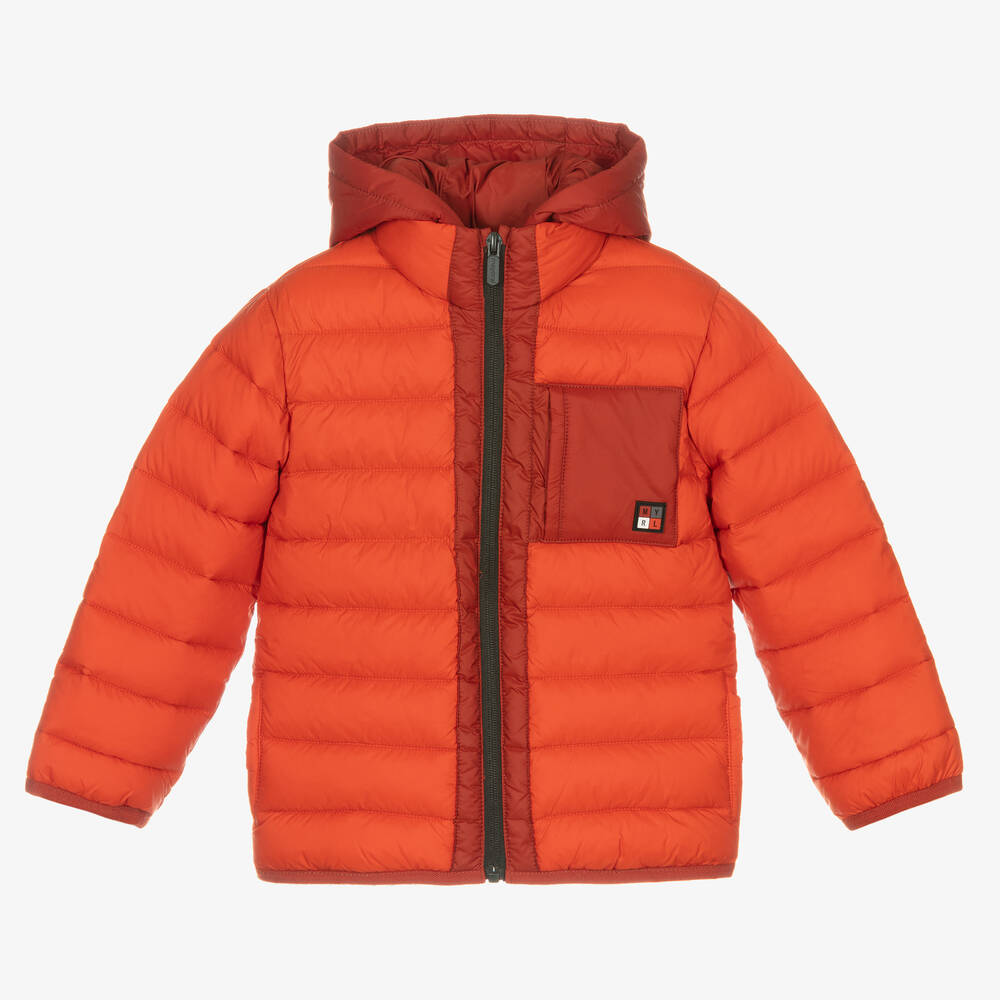 Boys orange winter coat 2025
