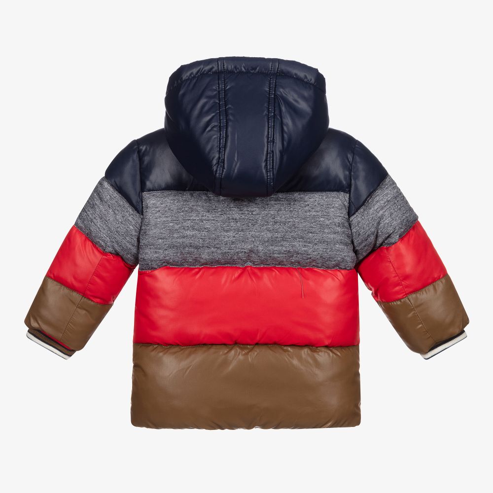 Mayoral-Boys Padded Hooded Coat | Childrensalon Outlet