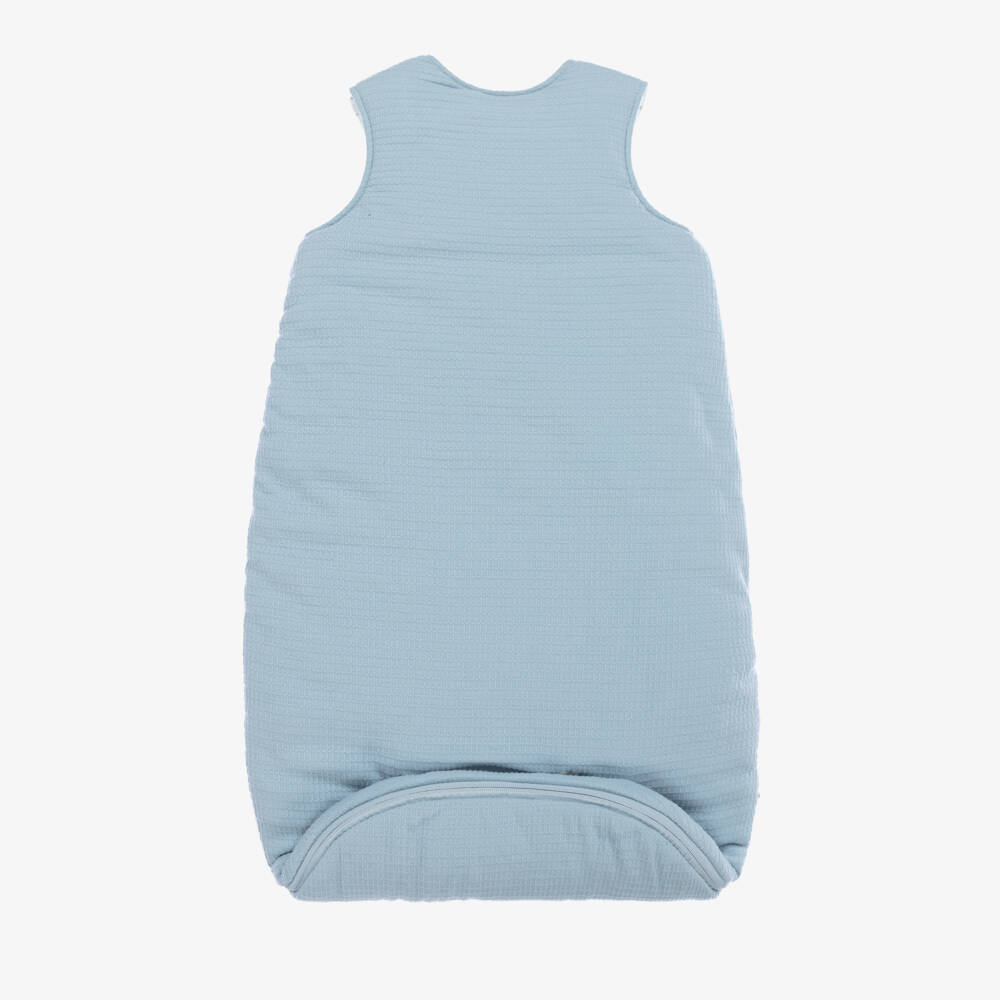 Mayoral Newborn-Boys Pale Blue Bunny Sleep Bag | Childrensalon Outlet