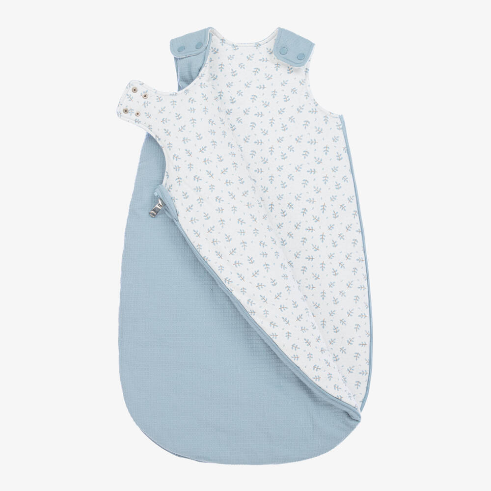 Mayoral Newborn-Boys Pale Blue Bunny Sleep Bag | Childrensalon Outlet