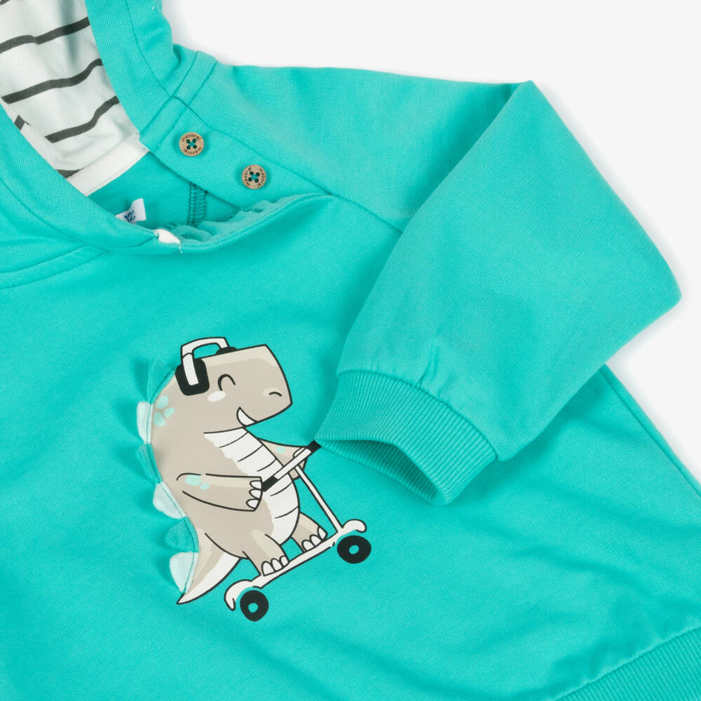 Mayoral-Boys Playful Green Dino Sweater | Childrensalon Outlet