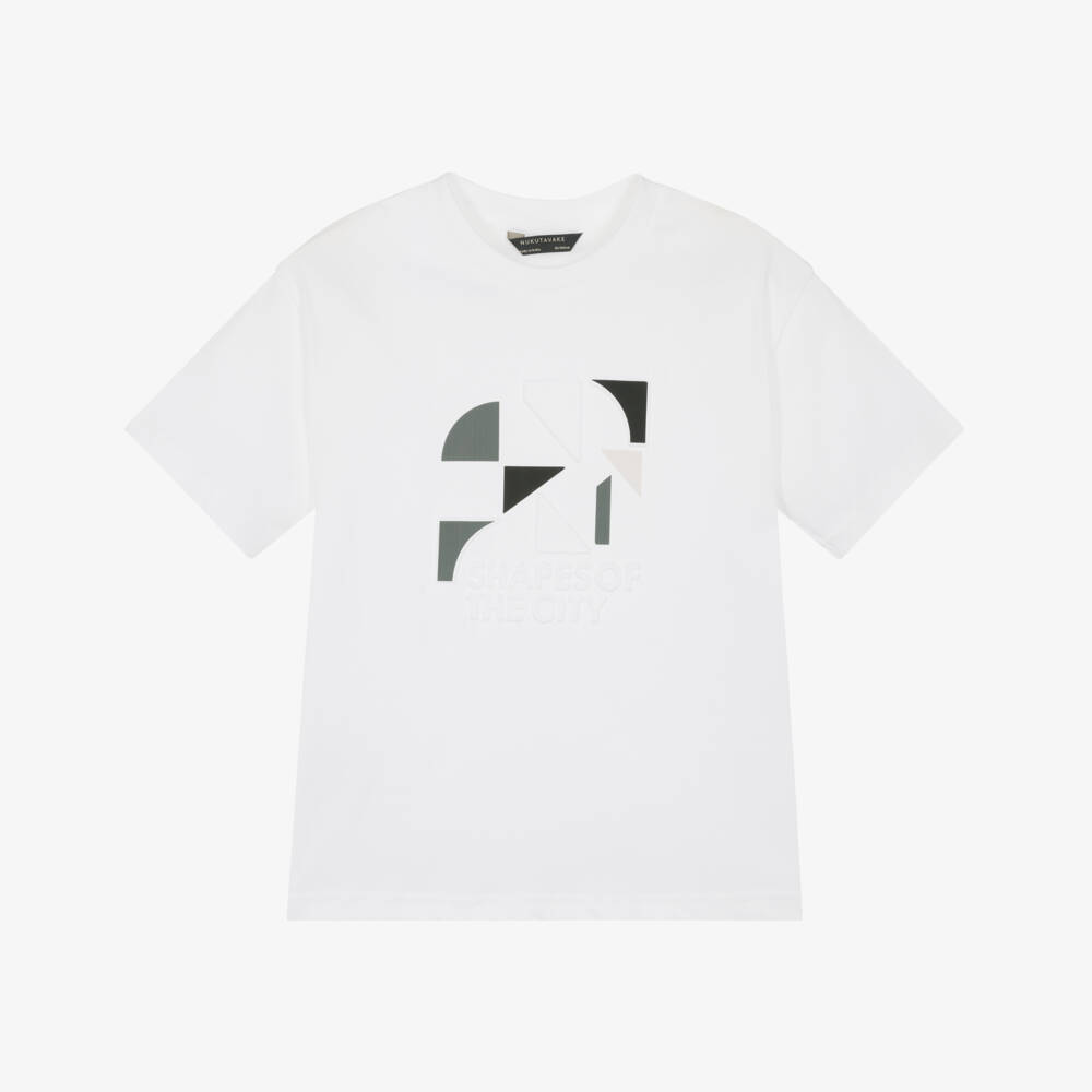 Mayoral Nukutavake-Boys Pure Cotton White Top | Childrensalon Outlet