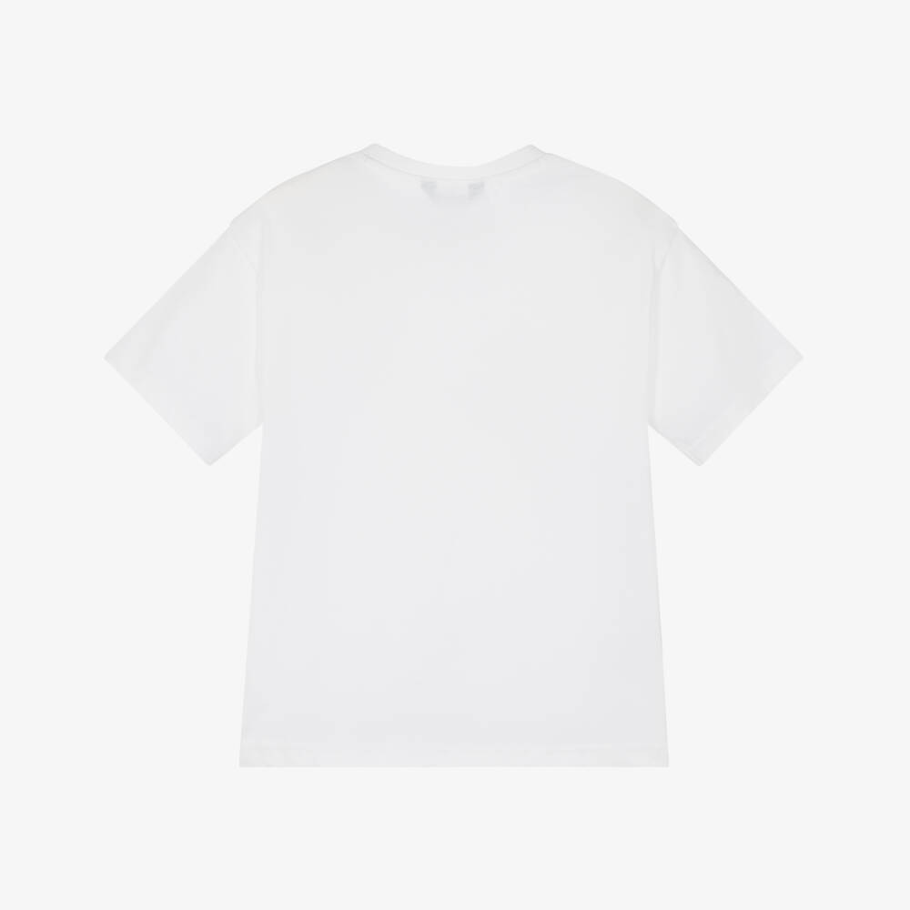 Mayoral Nukutavake-Boys Pure Cotton White Top | Childrensalon Outlet