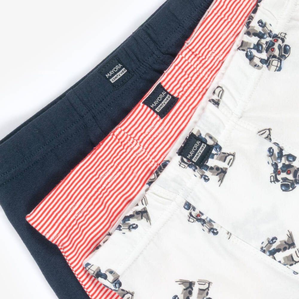 Mayoral-Boys Red & Blue Robot Undies | Childrensalon Outlet