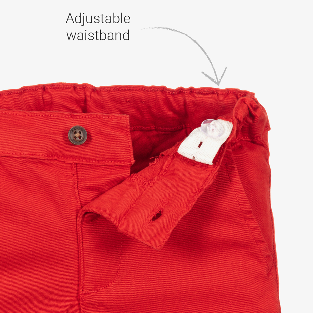 Mayoral-Синий топ с красными брюками | Childrensalon Outlet