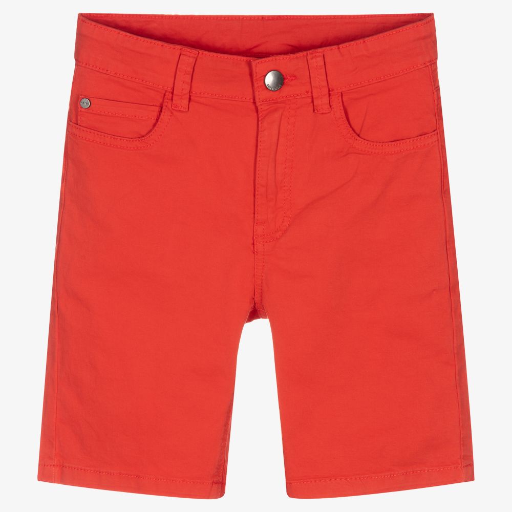 Mayoral Nukutavake - Rote Chino-Shorts für Jungen | Childrensalon