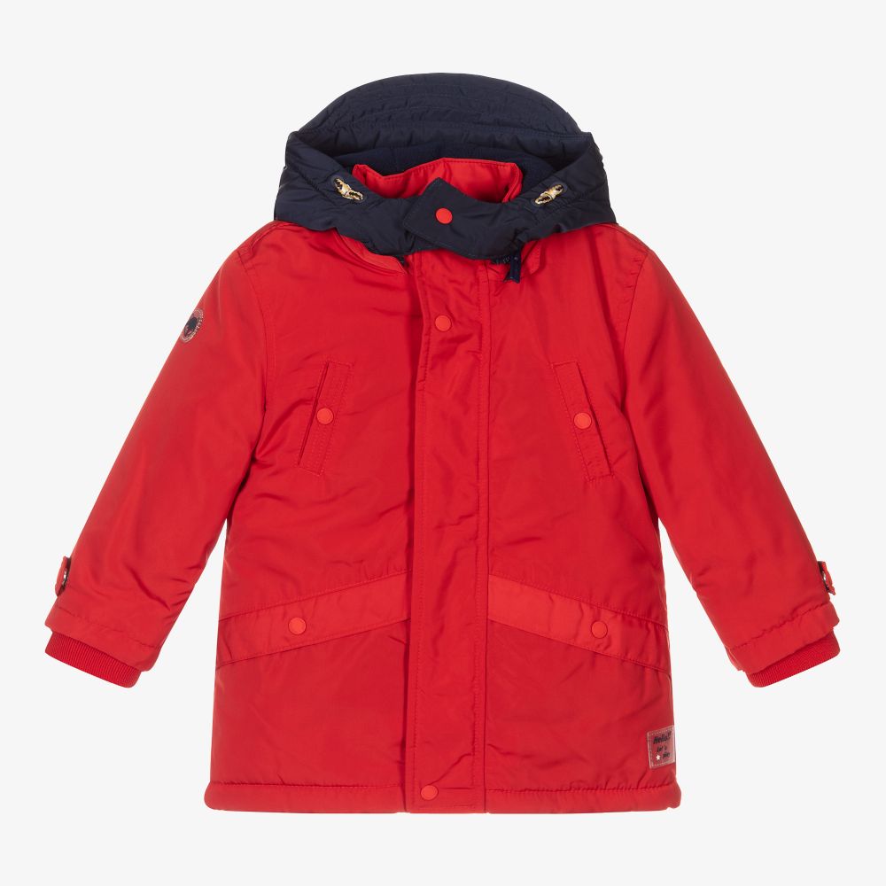 Mayoral - Boys Red Coat  | Childrensalon