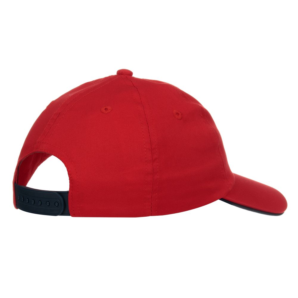 Mayoral-Boys Red Cotton Cap | Childrensalon Outlet