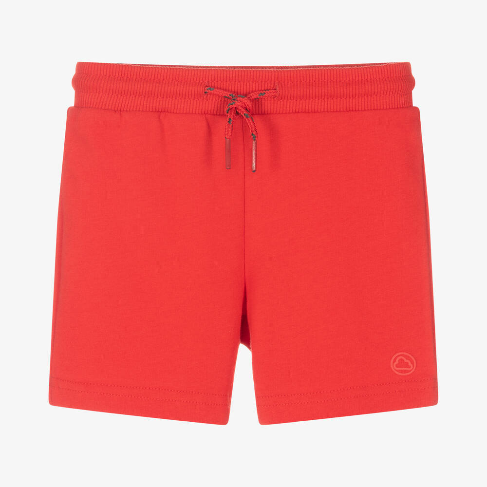 Mayoral - Short rouge en jersey de coton | Childrensalon