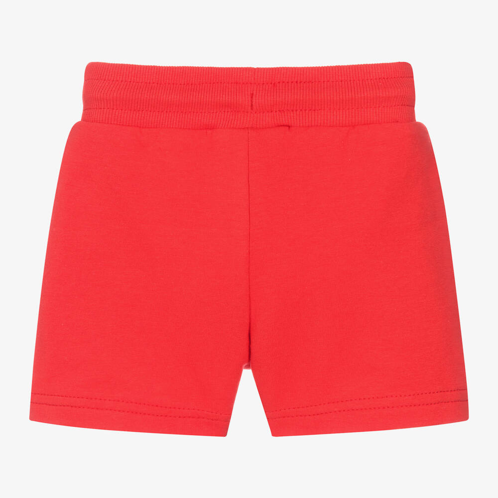Mayoral-Boys Red Cotton Jersey Shorts | Childrensalon Outlet