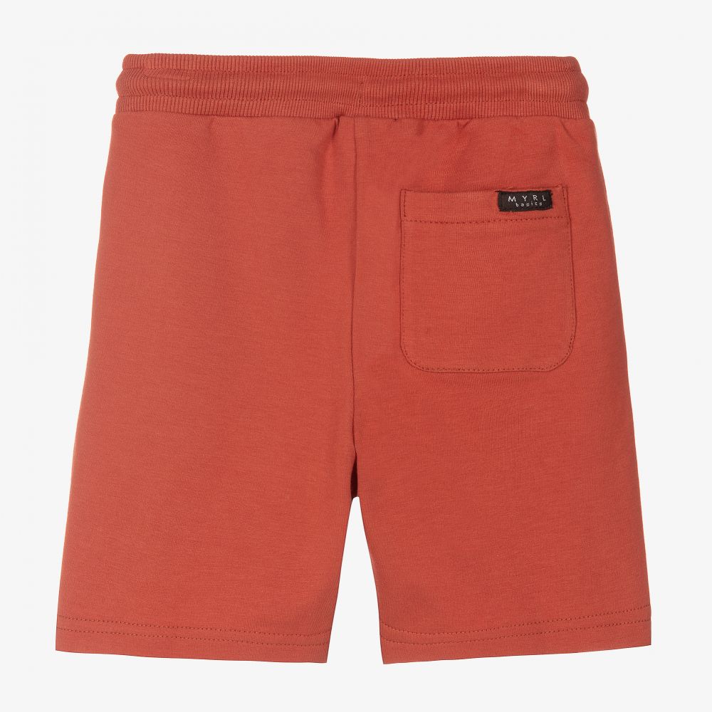 Mayoral-Boys Red Cotton Shorts | Childrensalon Outlet