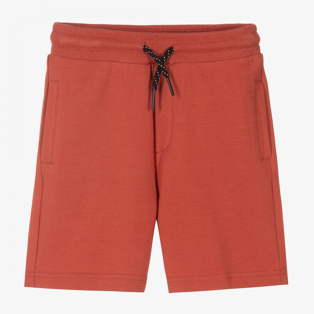 Mayoral-Boys Red Cotton Shorts | Childrensalon Outlet