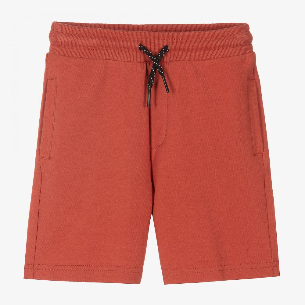 Mayoral - Boys Red Cotton Shorts | Childrensalon Outlet