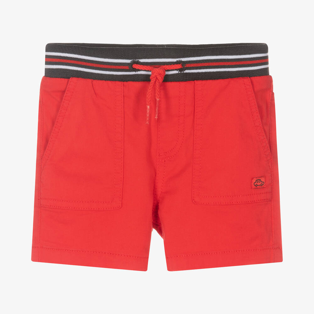 Mayoral Short rouge serge coton garcon Childrensalon Outlet