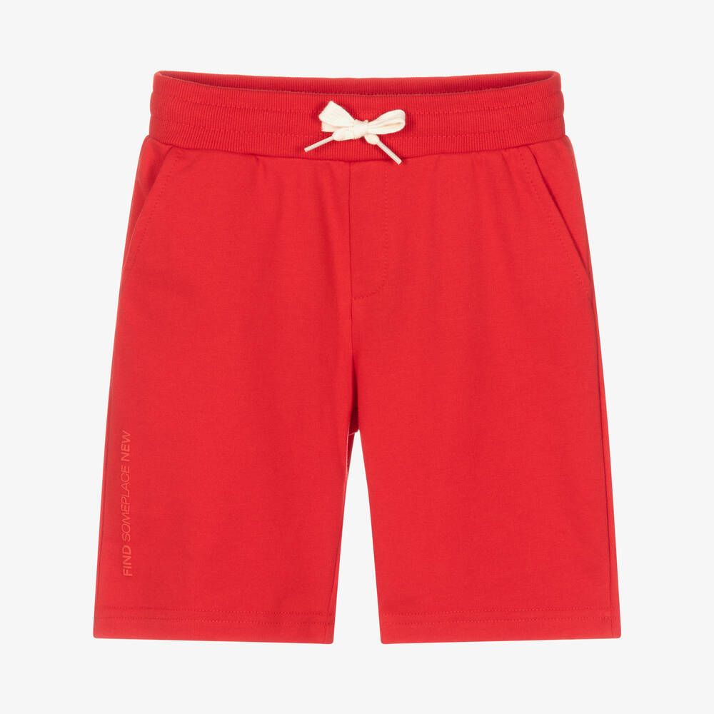 Mayoral - Short rouge en jersey garçon | Childrensalon