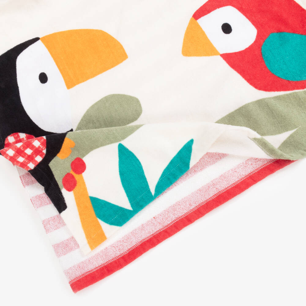 Mayoral Для новорожденных-Пончо из хлопка красное морское для мальчиков | Childrensalon Outlet