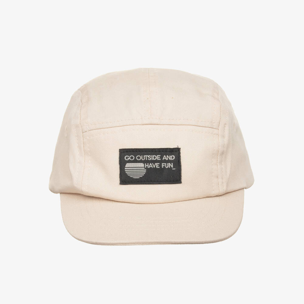 Mayoral-Кепка для мальчиков песочного цвета из хлопка для приключений | Childrensalon Outlet