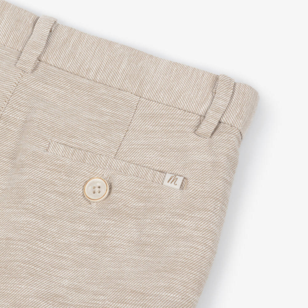 Mayoral-Бермуды из хлопка и льна для мальчиков | Childrensalon Outlet