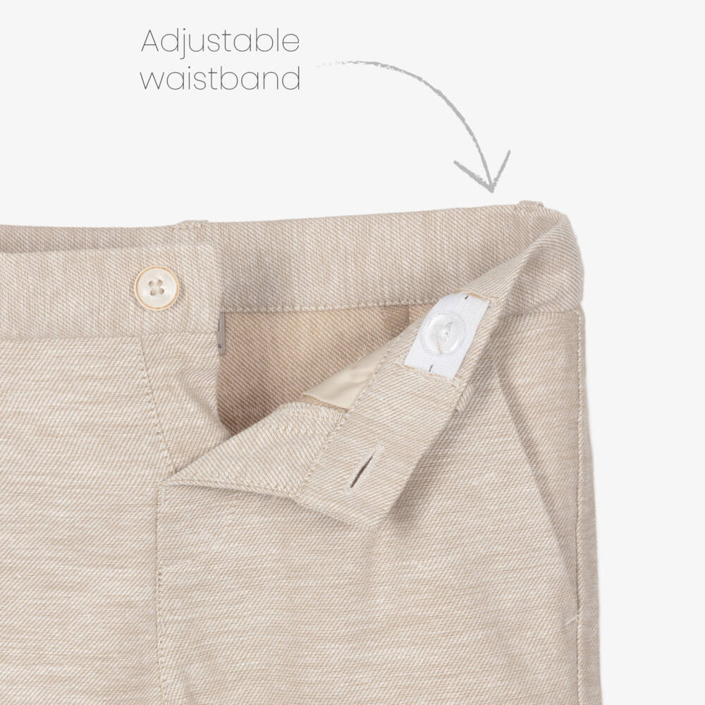 Mayoral-Бермуды из хлопка и льна для мальчиков | Childrensalon Outlet